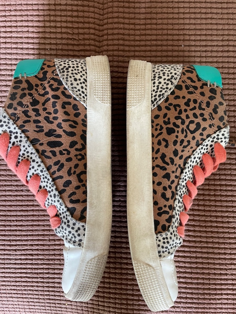 Dolce Vita Leopard Print Low-Top Sneakers - Women's 7M